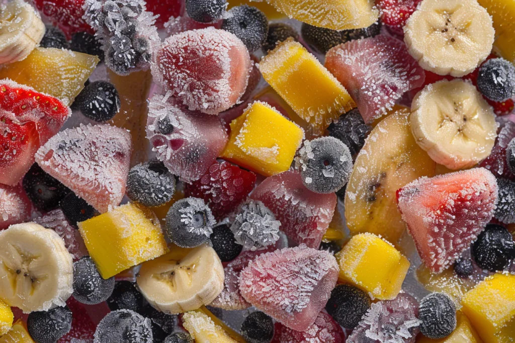  女口述第一次放进去的感受 for frozen fruit snacks