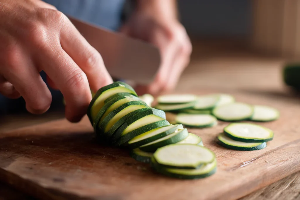 Slicing Zucchini for Sauteed Zucchini 球探网比分即时比分足球比分数据