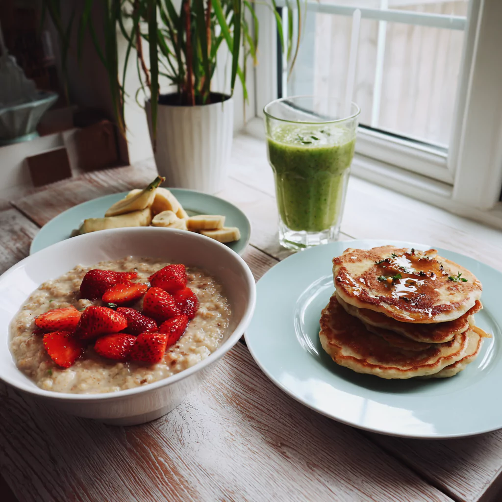 Gut-friendly low FODMAP 高血压禁吃的十大食物 ideas with smoothie, oats, and pancakes