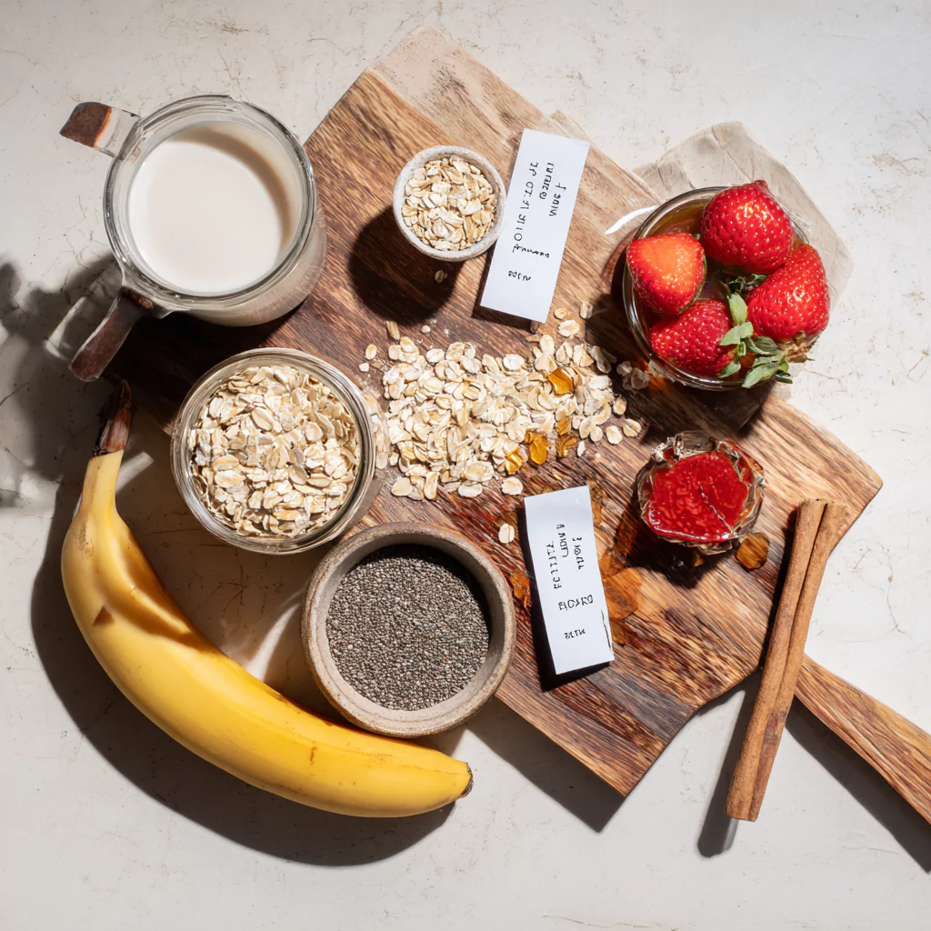 Low FODMAP overnight oats 夜蝶直播