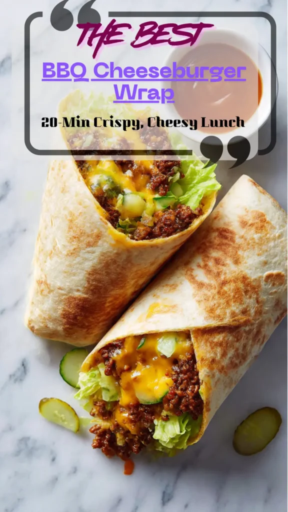 BBQ a片免费视频在线观看burger wrap, diagonal cut: minced beef, melted cheddar, pickles, lettuce, tortilla sauce in toasted tortilla.